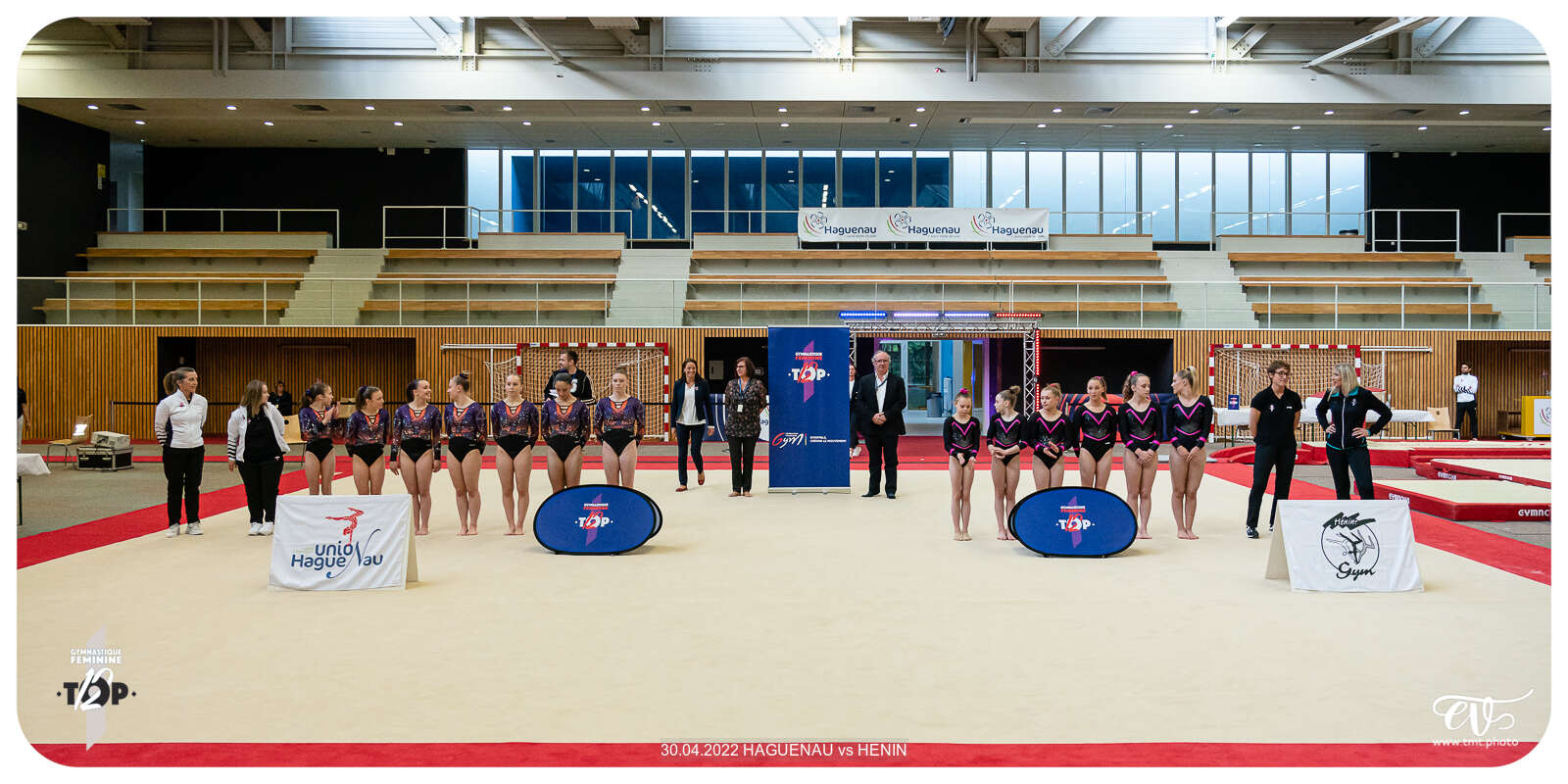 TOP 12 : GYM UNION HAGUENAU vs HENIN GYM